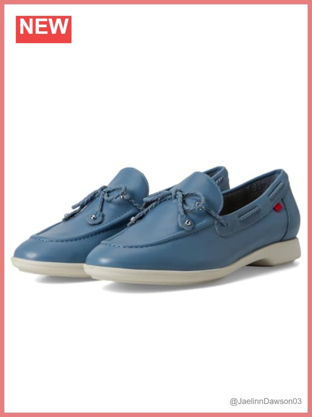Leather Bow Detail Slip-On Loafer Flats with Arch Support